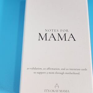 Affirmation Cards in‎ White For Moms